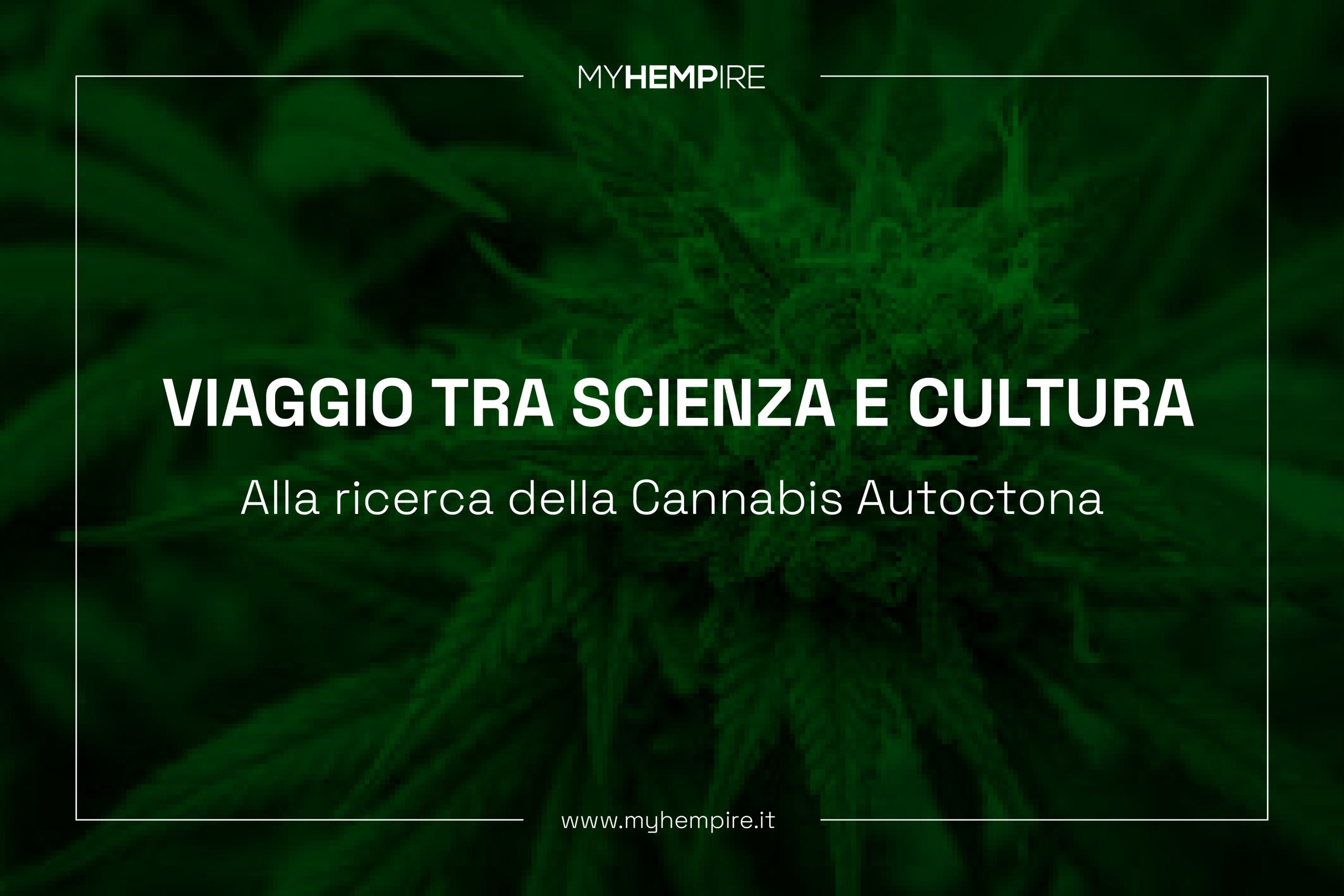 Un viaggio tra scienza e cultura: alla ricerca della cannabis autoctona